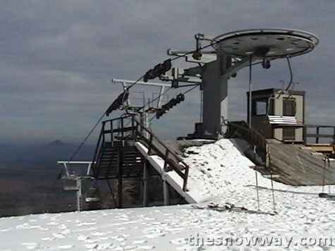 Top of the Jet Triple Chairlift