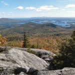 Squam Lake from Mount Percival