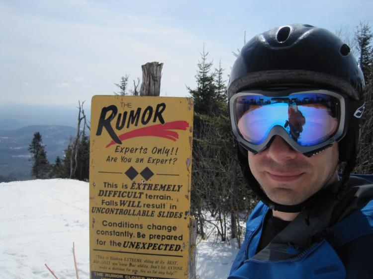 Ski at Gore on The Rumor