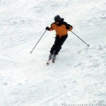 Skier on Zoomer
