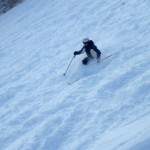 Powder Skiing on Zoomer