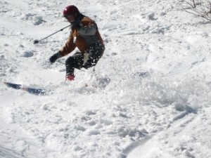 Sled Skis Main Gully